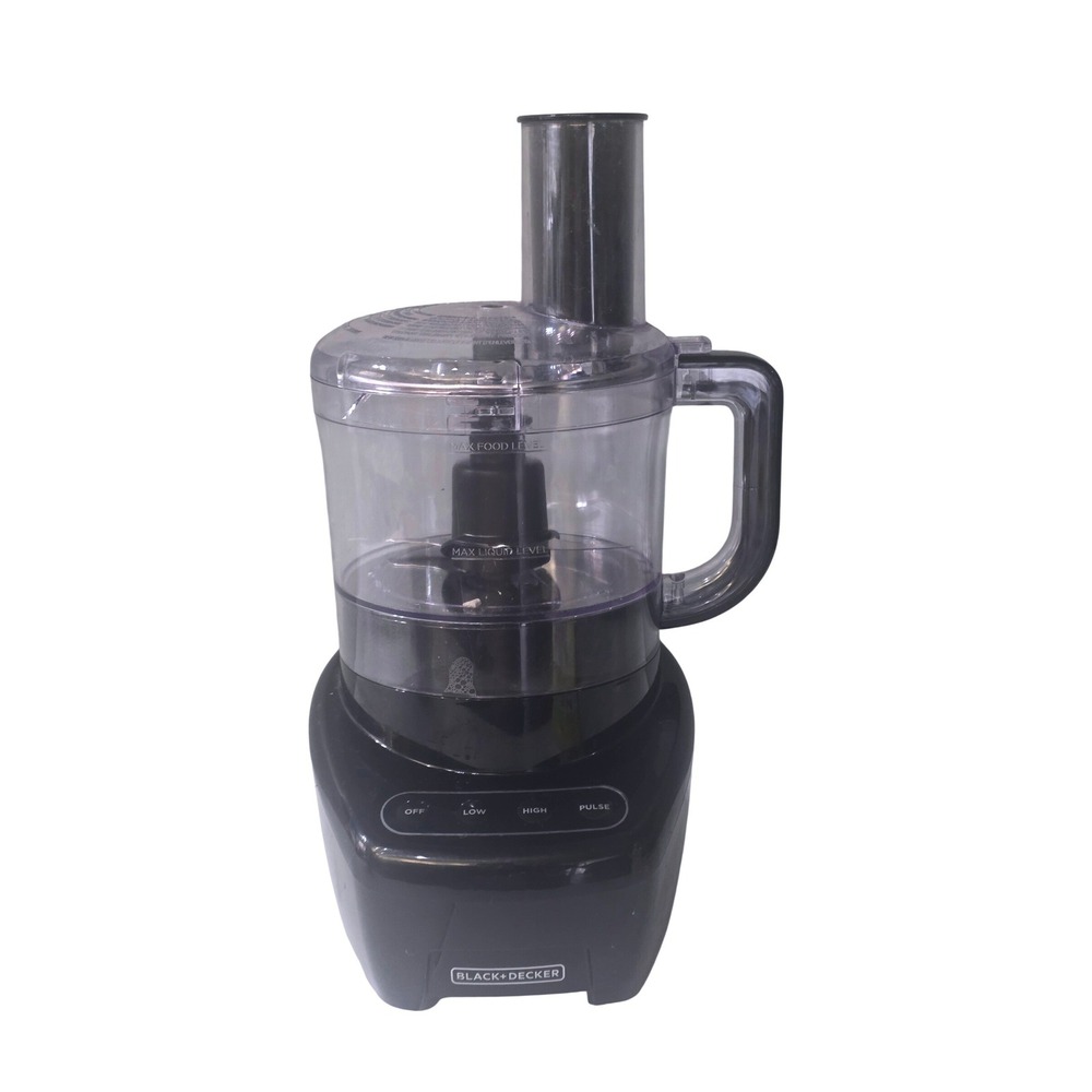 Black+Decker Food Processor FP2500B Black 8 Cup Slicer Shredder Chopper